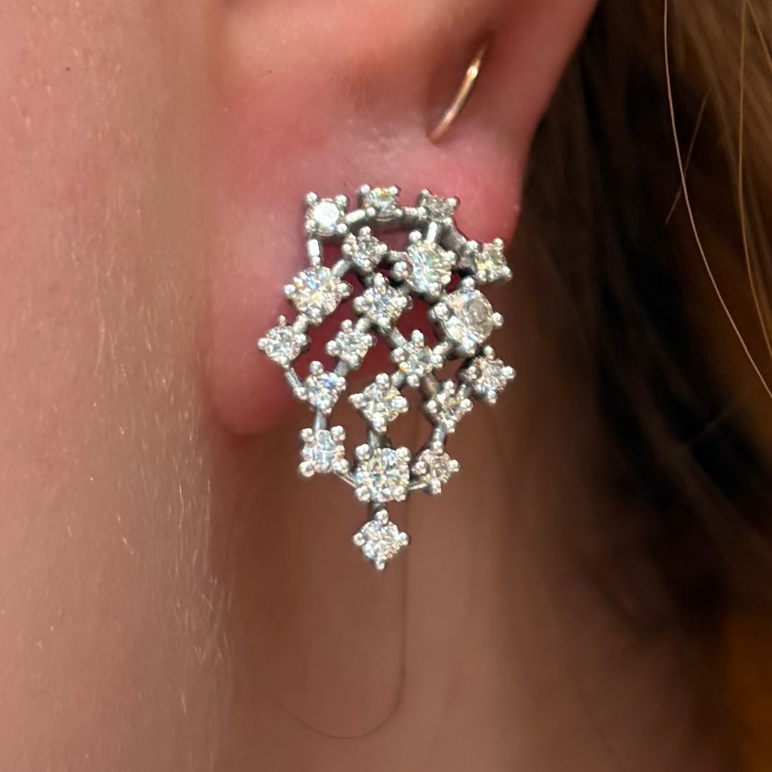 Grape Cluster Earring