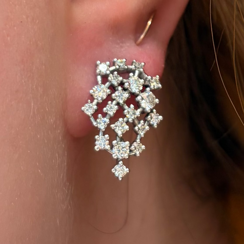 Grape Cluster Earring